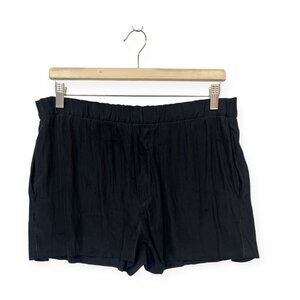 Acne Studios Bacall Crinkle Black Shorts Size 36 Womens Size Small